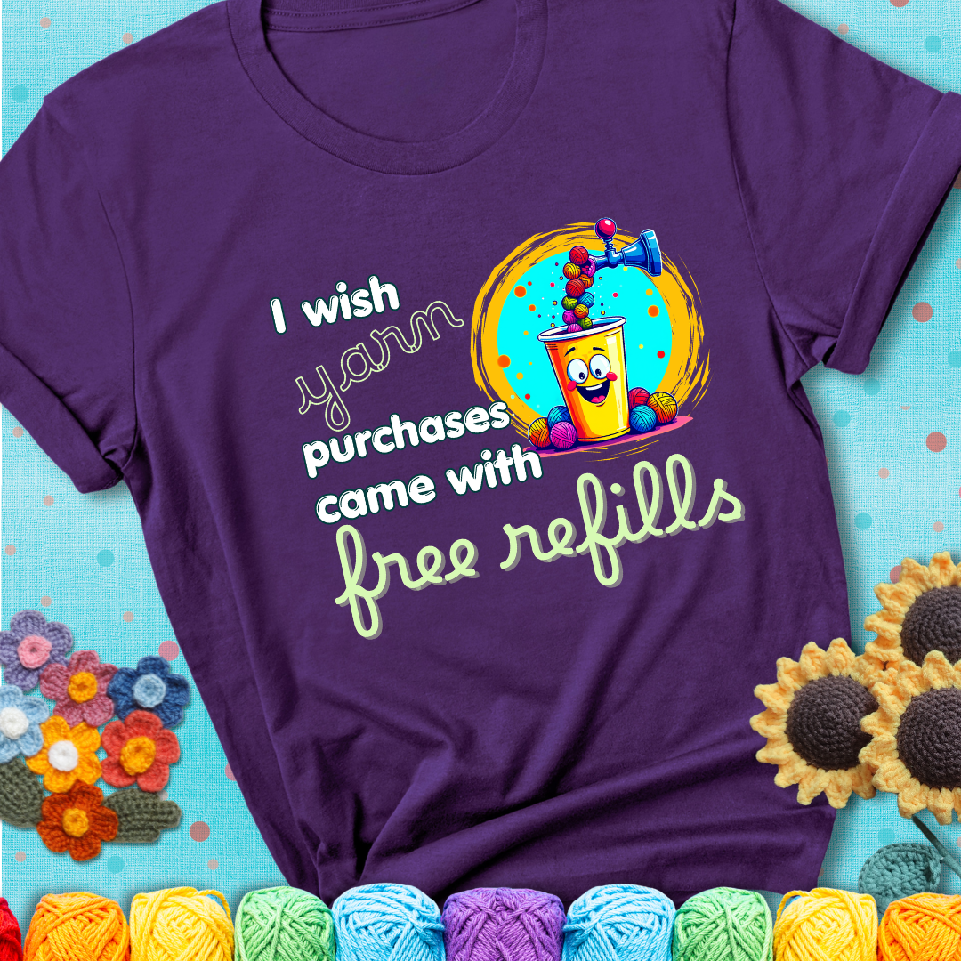 I Wish Yarn Purchases Came With Free Refills