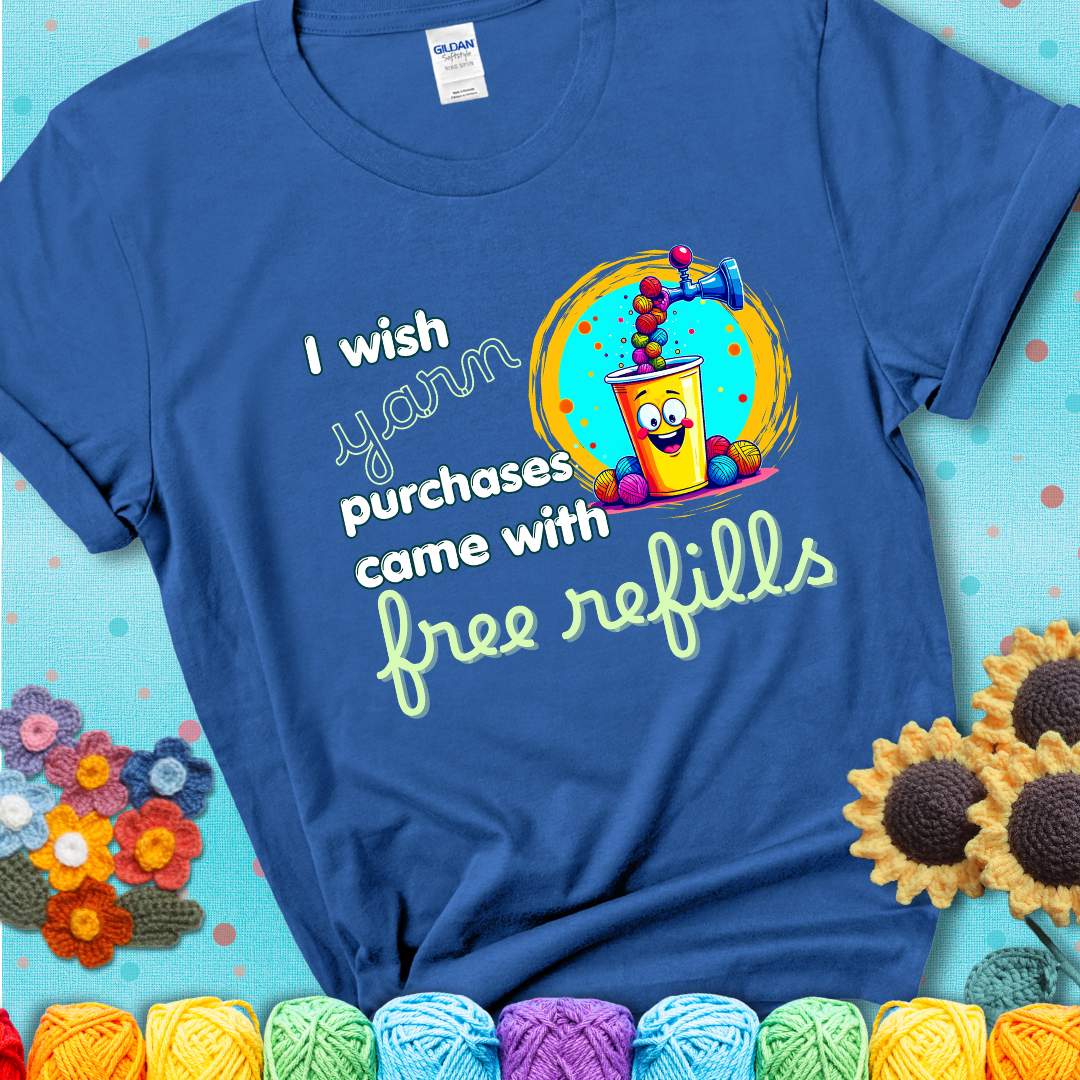 I Wish Yarn Purchases Came With Free Refills