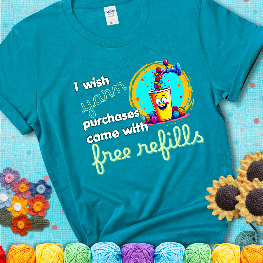 I Wish Yarn Purchases Came With Free Refills