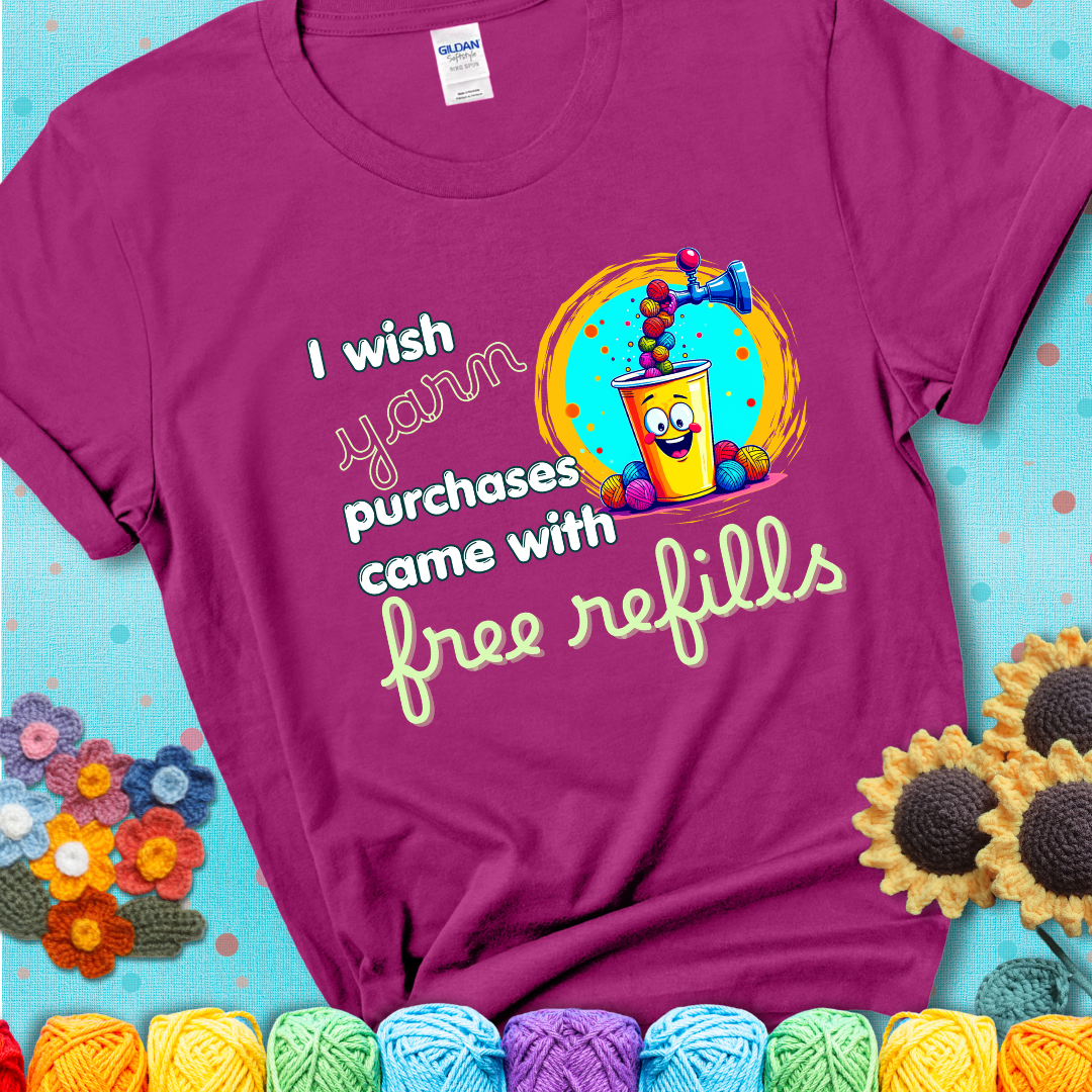 I Wish Yarn Purchases Came With Free Refills