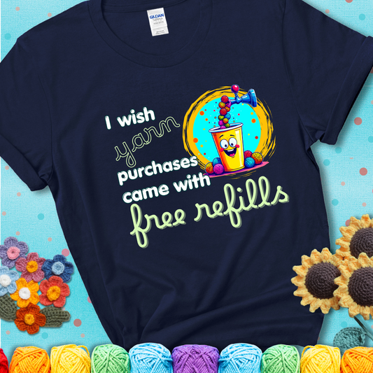 I Wish Yarn Purchases Came With Free Refills
