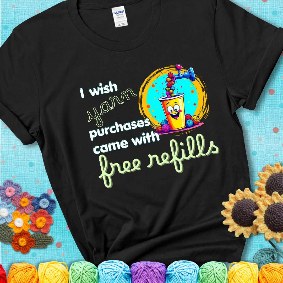 I Wish Yarn Purchases Came With Free Refills