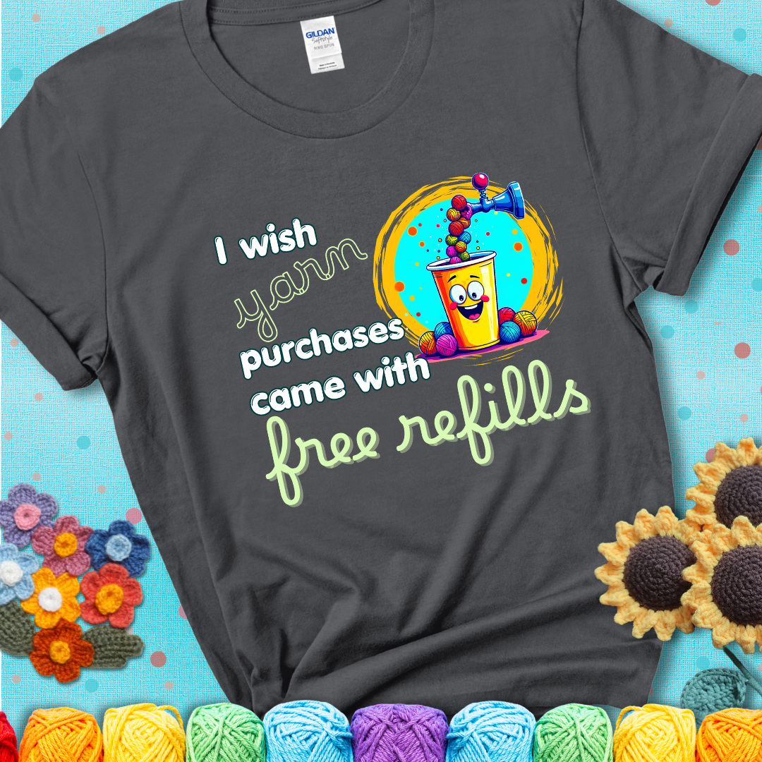 I Wish Yarn Purchases Came With Free Refills