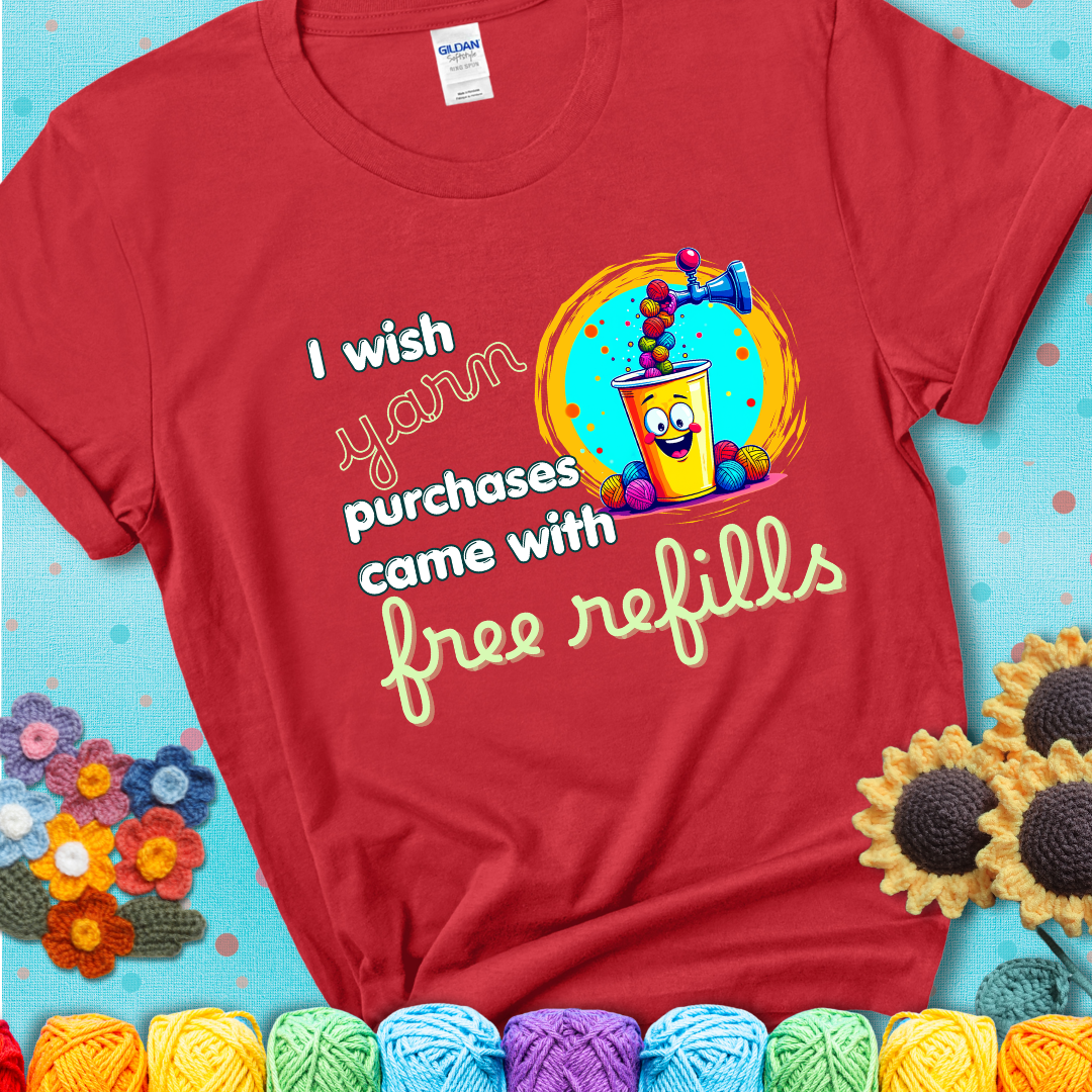 I Wish Yarn Purchases Came With Free Refills