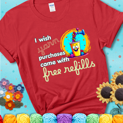 I Wish Yarn Purchases Came With Free Refills