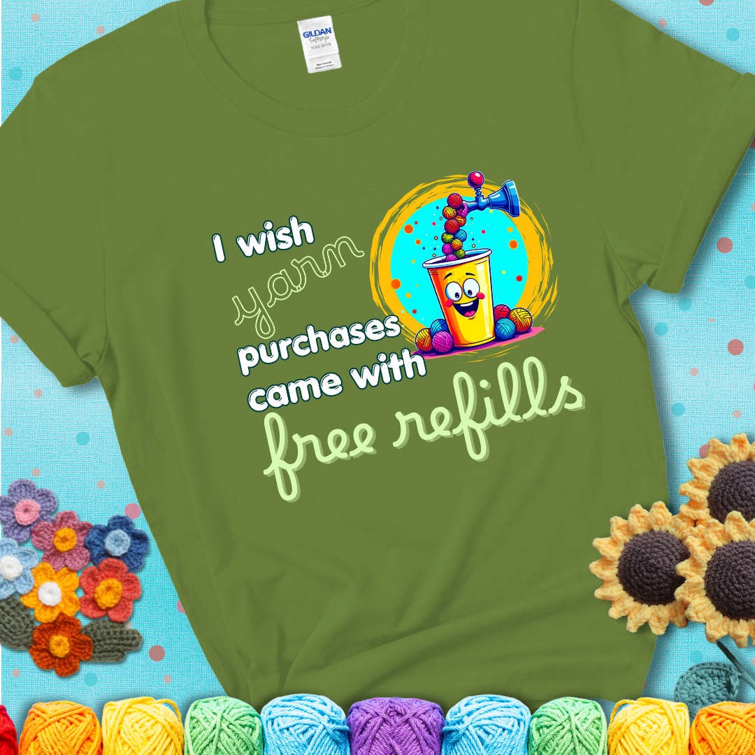 I Wish Yarn Purchases Came With Free Refills