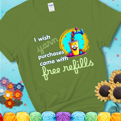 I Wish Yarn Purchases Came With Free Refills