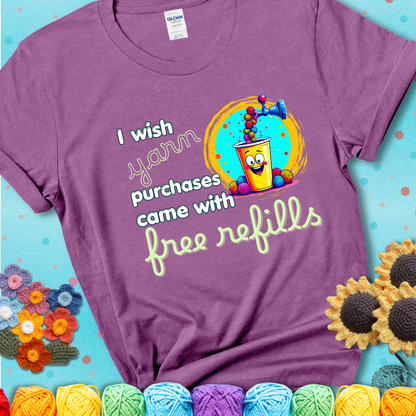 I Wish Yarn Purchases Came With Free Refills
